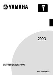 Yamaha 200G Betriebsanleitung