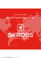 S-Kross World Travel Adapter 2 Gebrauchsanweisung