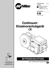 Miller Continuum Bedienungsanleitung