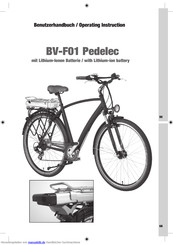 Lindsey-west bicycle BV-F01 Benutzerhandbuch