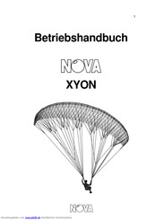 Nova XYON Betriebshandbuch