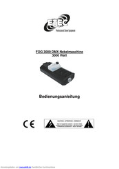 Etec FOG 3000 DMX Bedienungsanleitung