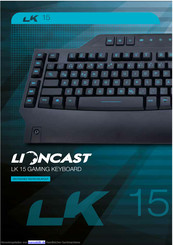 Lioncast LK 15 Handbuch