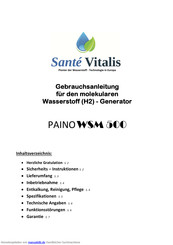 Sante Vitalis PAINOWSM 500 Gebrauchsanleitung