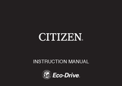 Citizen Eco-Drive BJ7 Serie Bedienungsanleitung