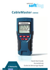 Softing CableMaster CM450 Kurzanleitung