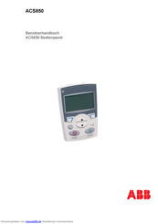 ABB ACS850 series Benutzerhandbuch