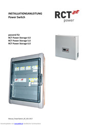 RCT Power 63/16 Installationsaleitung