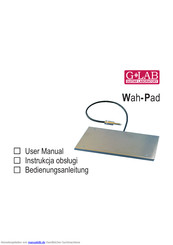 G-Lab Wah-Pad WP Bedienungsanleitung