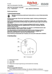Jung FMJ50700UP Bedienungsanleitung