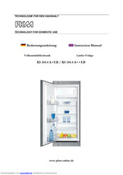 Pkm KS 184.4 A++EB Bedienungsanleitung