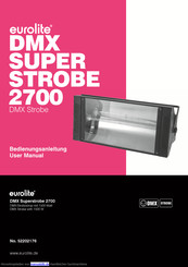 EuroLite DMX SUPER SROBE 2700 Bedienungsanleitung