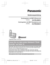 Panasonic KX-PRD250EX1 Bedienungsanleitung