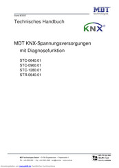 MDT KNX STC-1280.01 Technisches Handbuch
