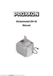 Proxxon DH 40 Gebrauchsanleitung