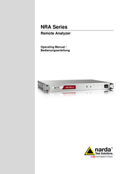 NARDA NRA-3000 RX Bedienungsanleitung