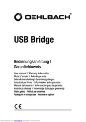 Oehlbach USB Bridge Bedienungsanleitung