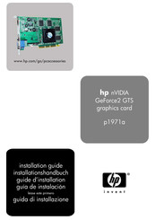 HP nVidia GeForce2 GTS Installationshandbuch