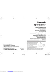 Panasonic DIAGNOSTEC Bedienungsanleitung