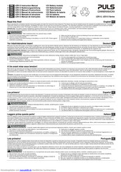 Puls Dimension UZK12.261 Bedienungsanleitung