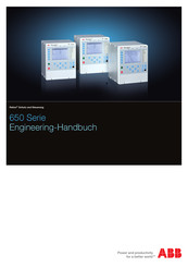 ABB Relion 650 Serie Handbuch