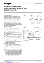 Swegon TBLA 160-080 Installationsanleitung