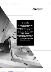 HP D6657A Installationshandbuch