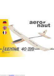 Aeronaut Lilienthal 40 RC Anleitung