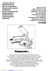 Panasonic EY3550 Betriebsanleitung