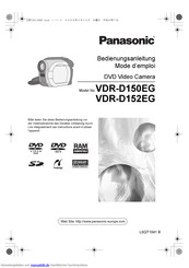 Panasonic VDR-D152EG Bedienungsanleitung