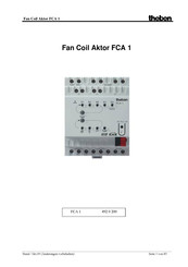 theben Fan Coil Aktor FCA 1 Handbuch