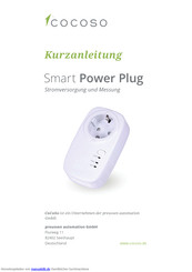 CoCoSo Smart Power Plug Kurzanleitung
