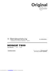 Pottinger NOVACAT 7800 Betriebsanleitung