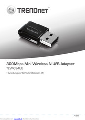 TRENDnet TEW-624UB Anleitung Zur Schnellinstallation