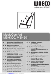Waeco MagicComfort MSH301 Montage- Und Bedienungsanleitung