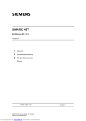 Siemens SIMATIC NET S7-1413 Handbuch