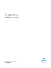 Dell Edge Gateway 3000 Serie Servicehandbuch