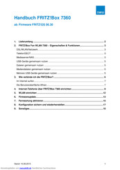Fritz!Box 7360 Handbuch