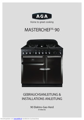 AGA Masterchef XL 90 Gebrauchsanleitung Und Installations Anleitung