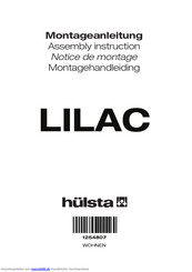 Hulsta LILAC Montageanleitung