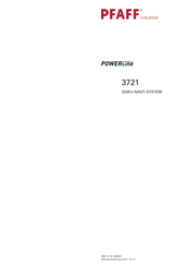 Pfaff Powerline 3721 Betriebsanleitung