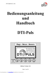 DTI Puls Serie Bedienungsanleutung