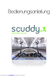 Scuddy Sport-Version Bedienungsanleutung