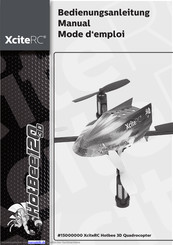 XciteRC Hotbee 3D Bedienungsanleitung