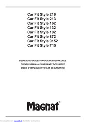Magnat Audio Car Fit Style 9152 Bedienungsanleitung