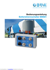 eta BMS01 eta Bedienungsanleitung