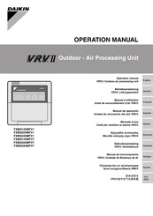 Daikin VRVII FXMQ200MFV1 Betriebsanweisung