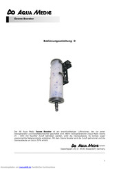 Aqua Medic Ozone Booster Bedienungsanleitung