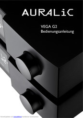 Auralic VEGA G2 Bedienungsanleitung