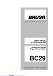 Brusa BC29 Betriebsanleitung